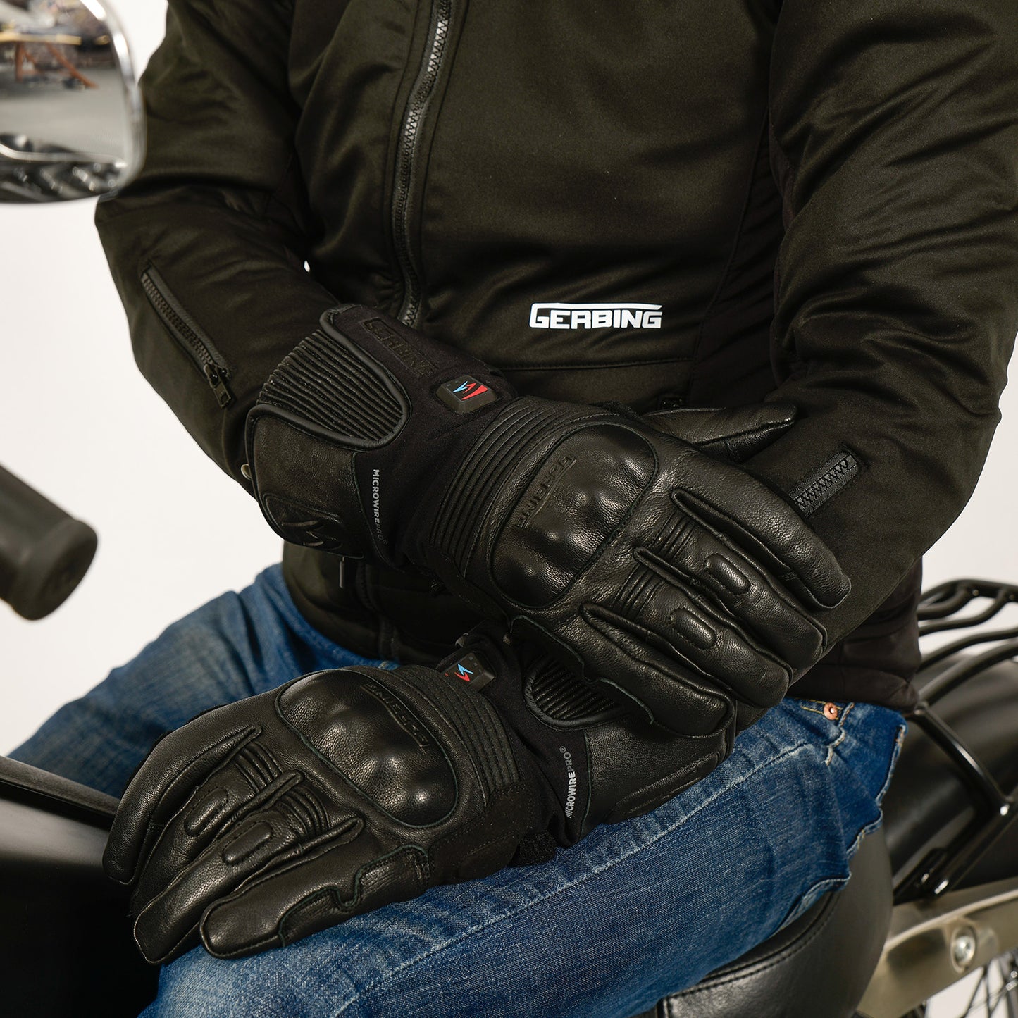 Gerbing XTREME COSMO - Heated Motorcycle Gloves Hybrid SHELLS